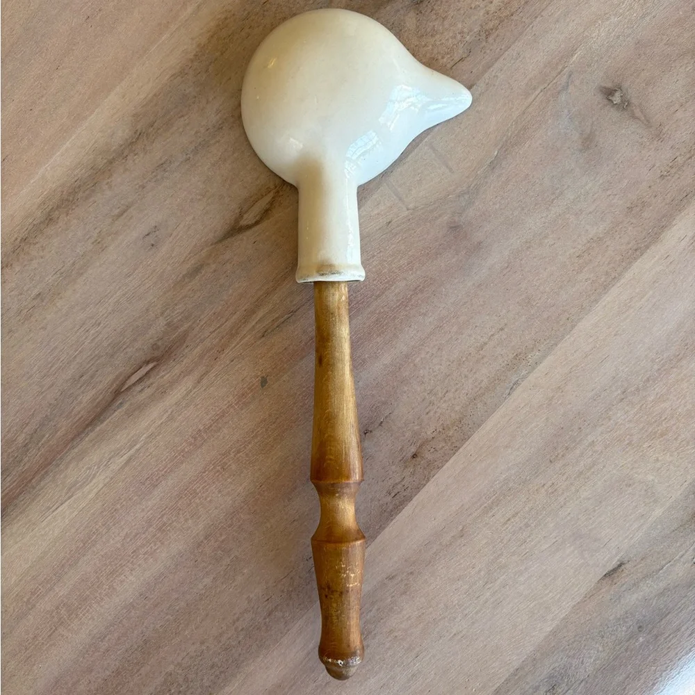 Vintage Japan Dutch Windmill Serving Utensil Spoon